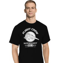 Load image into Gallery viewer, Shirts T-Shirts, Tall / Large / Black Normandy Flight Crew
