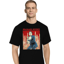 Load image into Gallery viewer, Shirts T-Shirts, Tall / Large / Black Michael Myers
