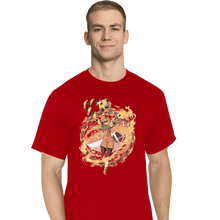 Load image into Gallery viewer, Shirts T-Shirts, Tall / Large / Red Ramen Fighter
