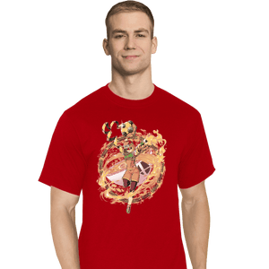 Shirts T-Shirts, Tall / Large / Red Ramen Fighter