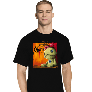 Daily_Deal_Shirts T-Shirts, Tall / Large / Black OhaNa