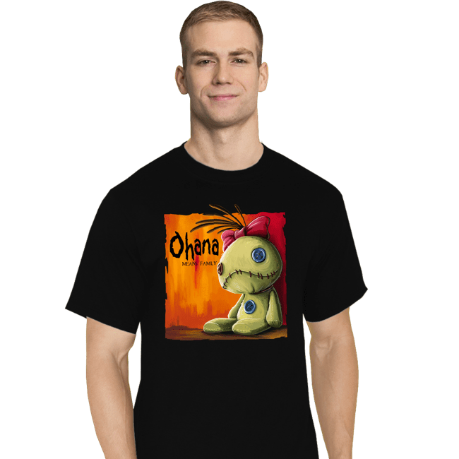 Daily_Deal_Shirts T-Shirts, Tall / Large / Black OhaNa