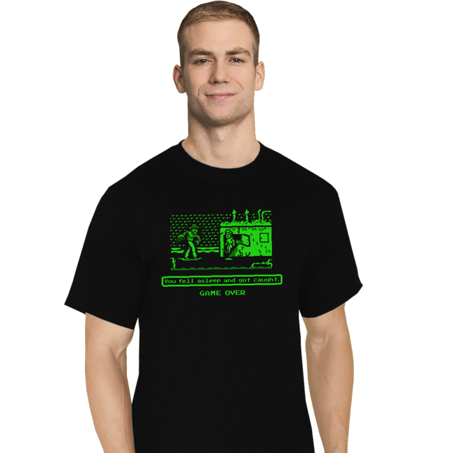 Secret_Shirts T-Shirts, Tall / Large / Black Nightmare Trail
