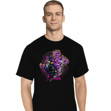 Load image into Gallery viewer, Shirts T-Shirts, Tall / Large / Black Attack Of Jotaro
