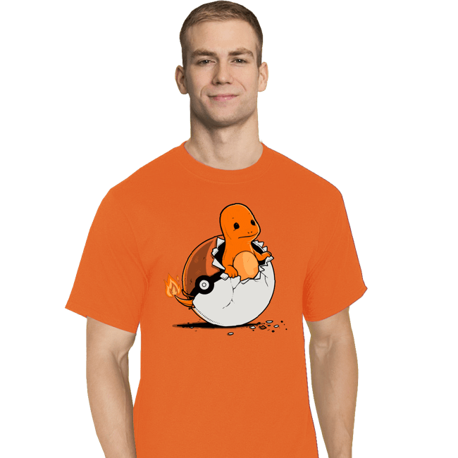 Shirts T-Shirts, Tall / Large / Red Pokegg Ball