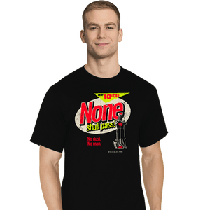 Secret_Shirts T-Shirts, Tall / Large / Black None Shall Pass