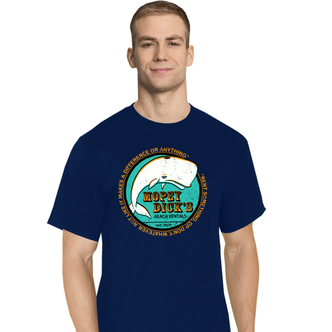 Shirts T-Shirts, Tall / Large / Navy Mopey Dick's