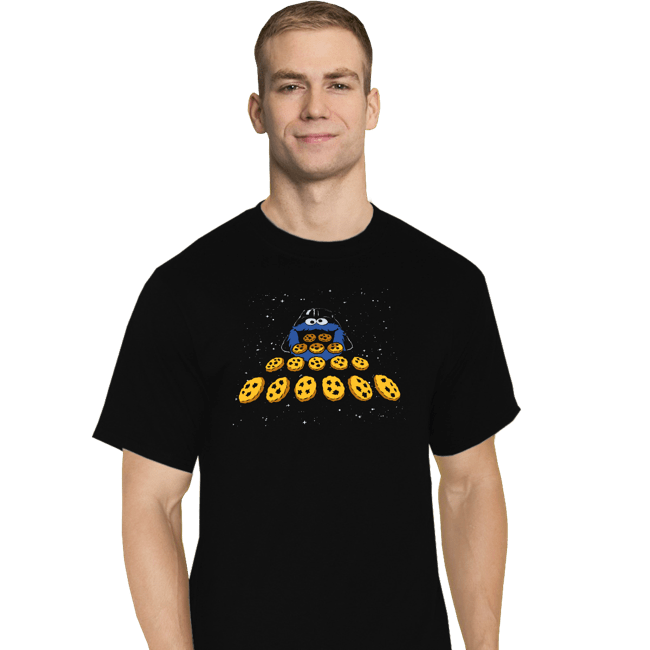 Secret_Shirts T-Shirts, Tall / Large / Black Cookie Vader