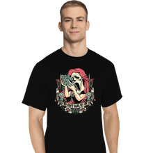 Load image into Gallery viewer, Daily_Deal_Shirts T-Shirts, Tall / Large / Black Ariel Ghostface
