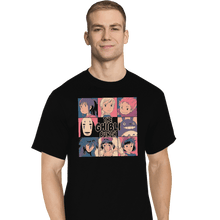 Load image into Gallery viewer, Shirts T-Shirts, Tall / Large / Black Ghibli Bunch
