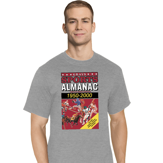 Secret_Shirts T-Shirts, Tall / Large / Sports Grey Sports Almanac