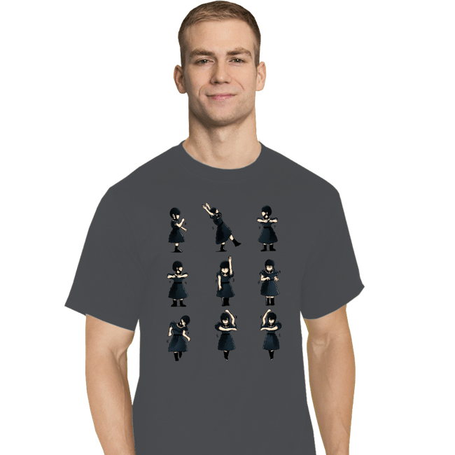 Daily_Deal_Shirts T-Shirts, Tall / Large / Charcoal Freak Dance