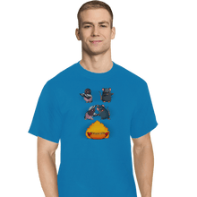 Load image into Gallery viewer, Secret_Shirts T-Shirts, Tall / Large / Royal Blue Hot Dog Fusion
