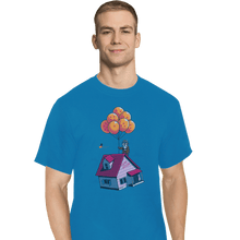 Load image into Gallery viewer, Shirts T-Shirts, Tall / Large / Royal Blue Adventure Is Up There
