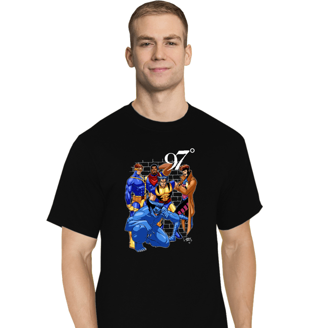 Daily_Deal_Shirts T-Shirts, Tall / Large / Black Mutant 97 Heads