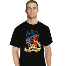 Load image into Gallery viewer, Daily_Deal_Shirts T-Shirts, Tall / Large / Black Team Hero
