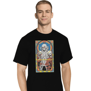 Shirts T-Shirts, Tall / Large / Black Skull Knight