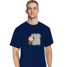 Load image into Gallery viewer, Secret_Shirts T-Shirts, Tall / Large / Navy Chilly Brown

