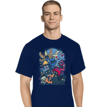 Load image into Gallery viewer, Shirts T-Shirts, Tall / Large / Navy Heartless
