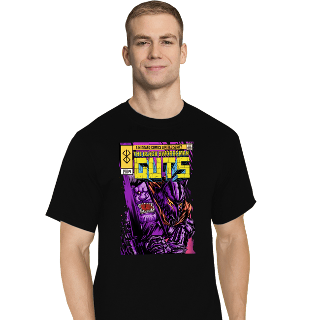Daily_Deal_Shirts T-Shirts, Tall / Large / Black Guts Comics
