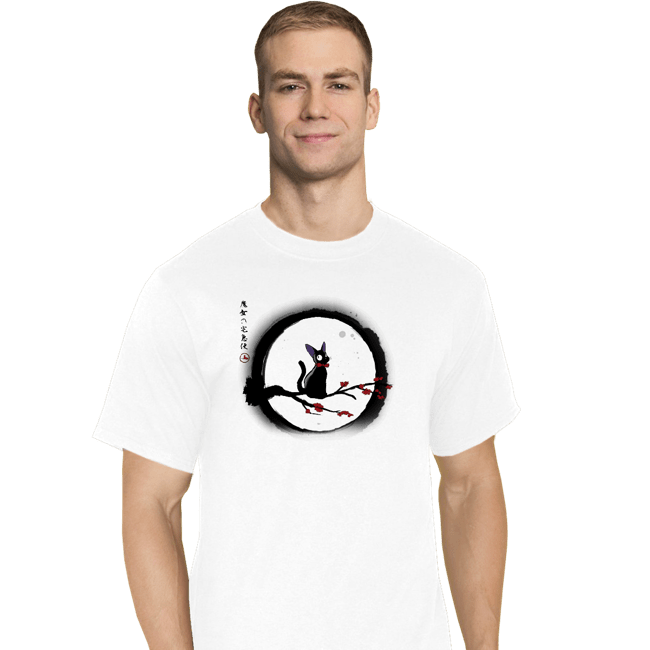 Shirts T-Shirts, Tall / Large / White Jiji Under The Moon