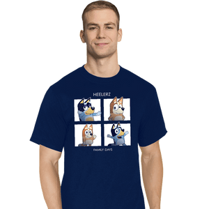 Daily_Deal_Shirts T-Shirts, Tall / Large / Navy Family Days
