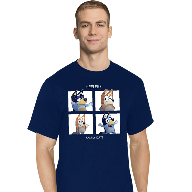Daily_Deal_Shirts T-Shirts, Tall / Large / Navy Family Days