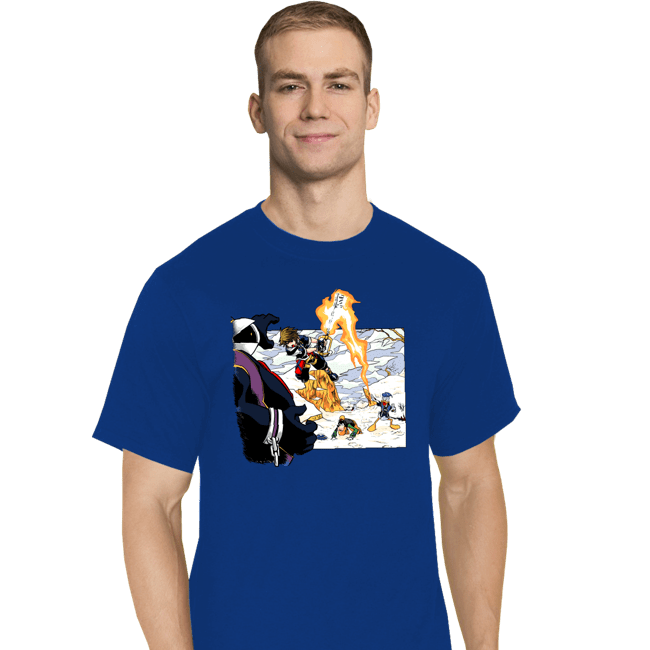 Secret_Shirts T-Shirts, Tall / Large / Royal Blue Chronohearts