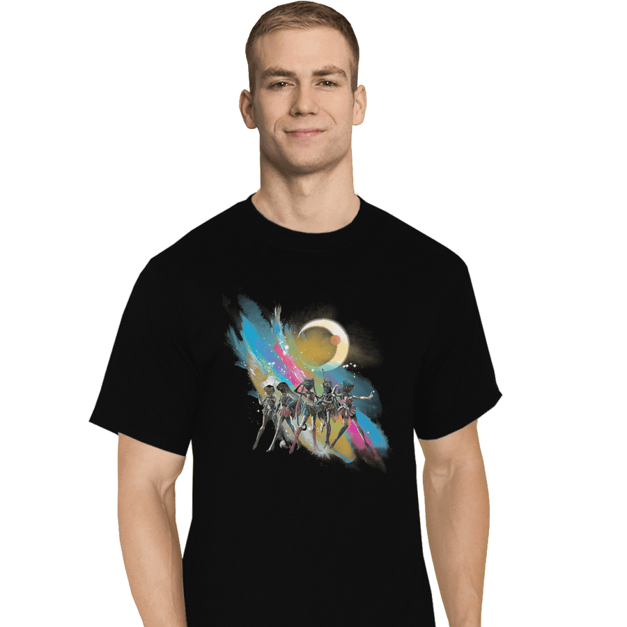 Shirts T-Shirts, Tall / Large / Black Senshi Of The Galaxy