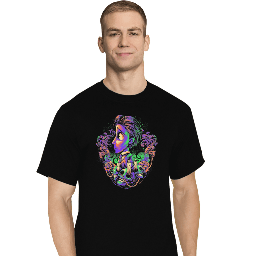 Shirts T-Shirts, Tall / Large / Black Colorful Groom