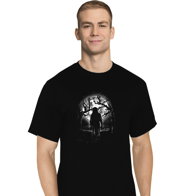 Shirts T-Shirts, Tall / Large / Black Moonlight Ring