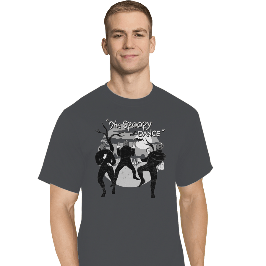 Shirts T-Shirts, Tall / Large / Charcoal The Spoopy Dance