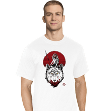 Load image into Gallery viewer, Shirts T-Shirts, Tall / Large / White Wolf Princess Ink
