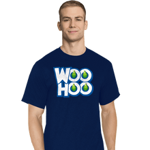 Load image into Gallery viewer, Secret_Shirts T-Shirts, Tall / Large / Navy Woohoo
