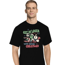 Load image into Gallery viewer, Secret_Shirts T-Shirts, Tall / Large / Black Christmas Losers
