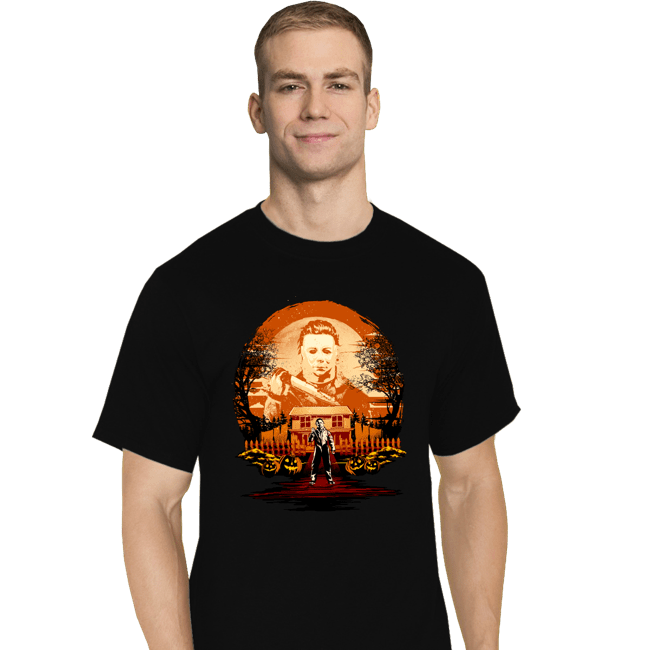 Daily_Deal_Shirts T-Shirts, Tall / Large / Black Michael's Attack