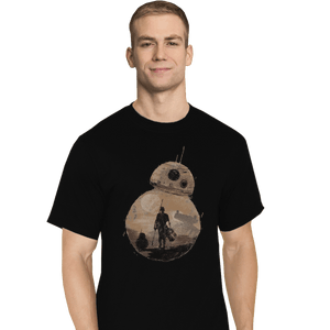 Shirts T-Shirts, Tall / Large / Black Rolling Through Space