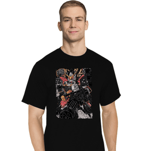 Daily_Deal_Shirts T-Shirts, Tall / Large / Black Gundam Heavyarms
