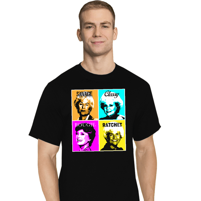 Secret_Shirts T-Shirts, Tall / Large / Black Golden Savages