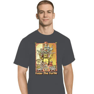 Secret_Shirts T-Shirts, Tall / Large / Charcoal Enter The Turtles