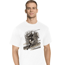 Load image into Gallery viewer, Shirts T-Shirts, Tall / Large / White The Weight Of The World
