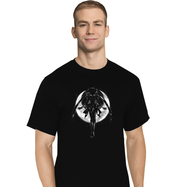 Shirts T-Shirts, Tall / Large / Black Moonlight Magical Girl