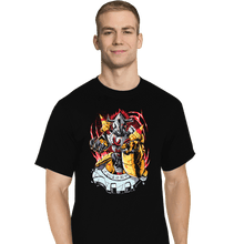 Load image into Gallery viewer, Daily_Deal_Shirts T-Shirts, Tall / Large / Black Battle War Greymon
