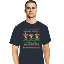 Load image into Gallery viewer, Daily_Deal_Shirts T-Shirts, Tall / Large / Dark Heather A Mogwai Isn&#39;t Just For Christmas
