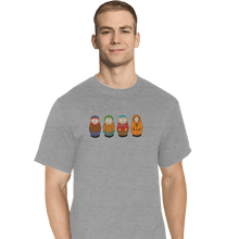Load image into Gallery viewer, Shirts T-Shirts, Tall / Large / Sports Grey Park Dolls
