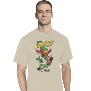 Secret_Shirts T-Shirts, Tall / Large / White Give A Hoot
