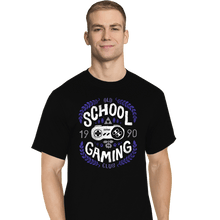 Load image into Gallery viewer, Shirts T-Shirts, Tall / Large / Black SNES Gaming Club
