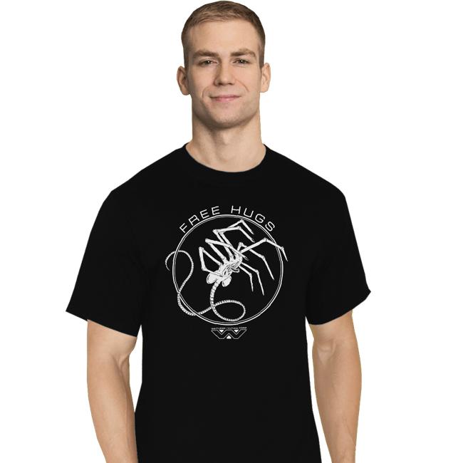 Shirts T-Shirts, Tall / Large / Black Free Hugs