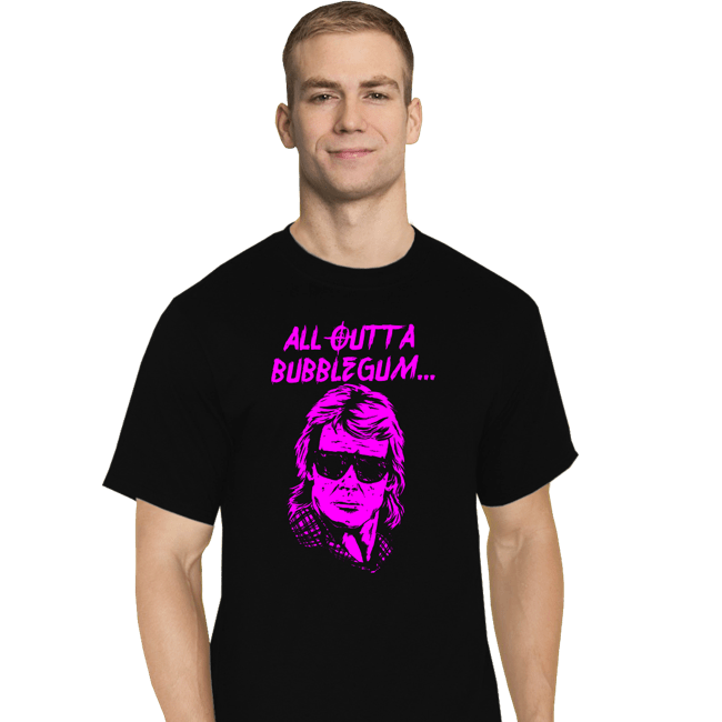 Shirts T-Shirts, Tall / Large / Black All Outta Bubblegum