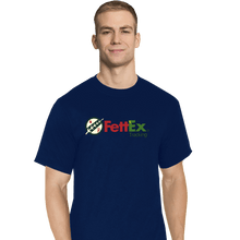 Load image into Gallery viewer, Daily_Deal_Shirts T-Shirts, Tall / Large / Navy Fettex
